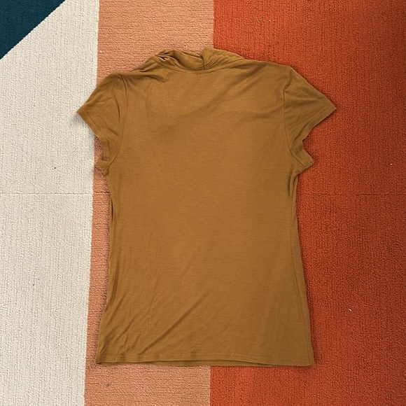 Anthropologie mocha top size M - Picture 2 of 4
